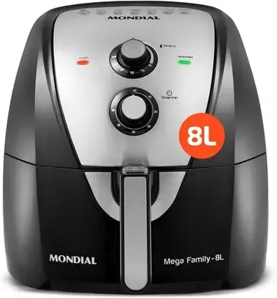 Air Fryer Mondial Mega Family AFN-80-BI (8 litros)